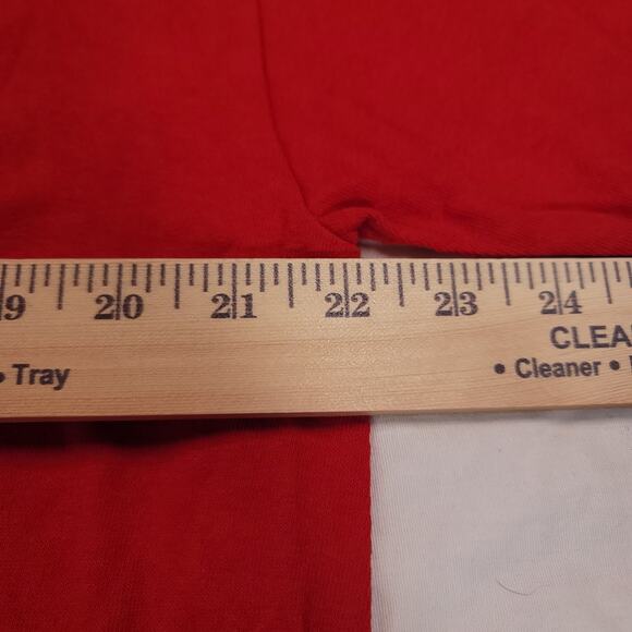 Texas Rangers Majestic Casual Graphic Baseball T Shirt Mens Size XL Red - Picture 8 of 9